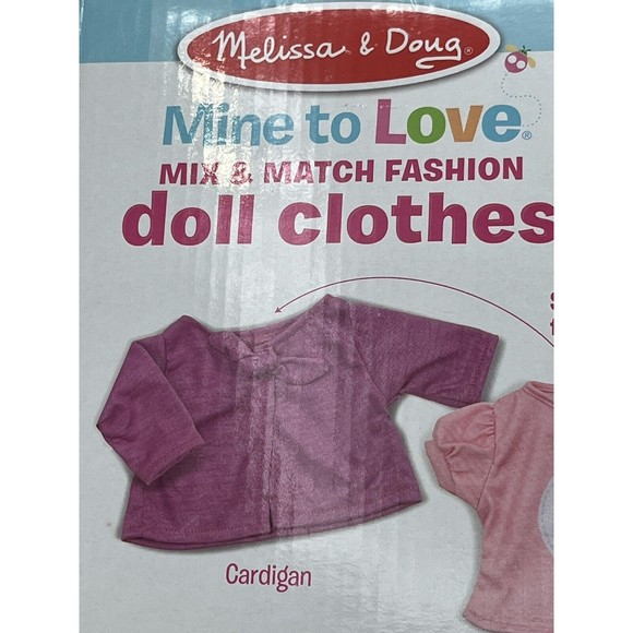 Doll Clothes Melissa & Doug Mine To Love: Mix & Match Fashion 6 Piece (Ages 3+) - Picture 10 of 16